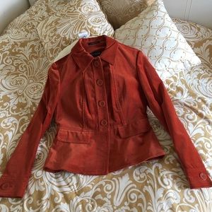 Orange Jacket by Jones Mew York